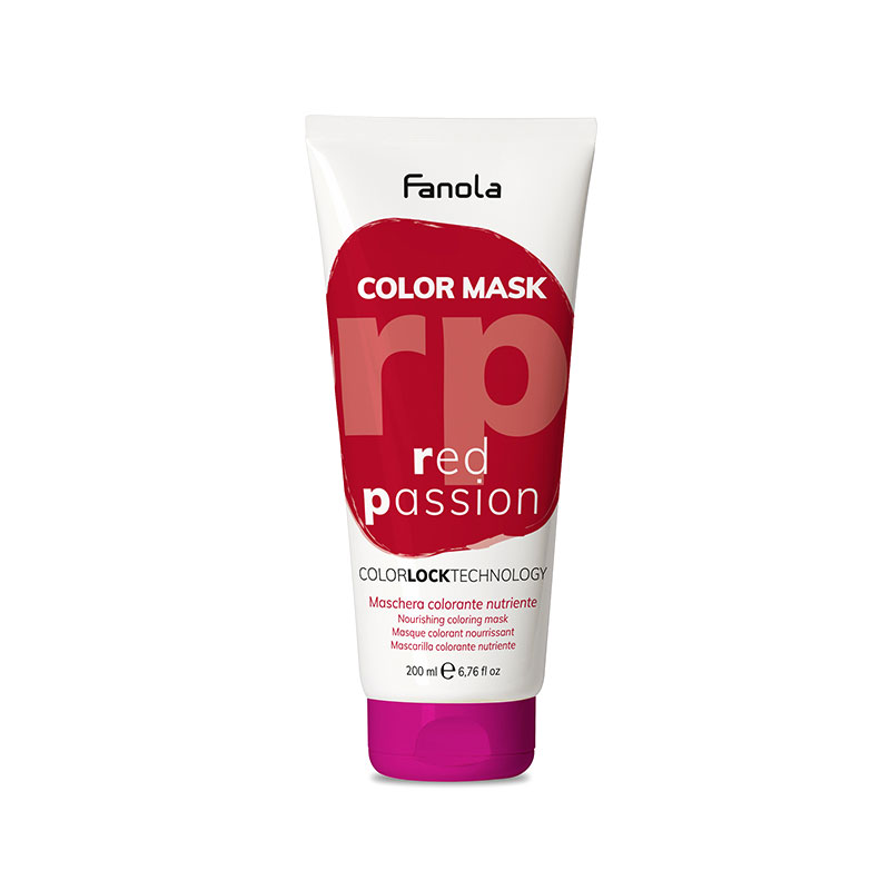 Χρωμομάσκες FANOLA Color Mask - 200ml, Κόκκινο